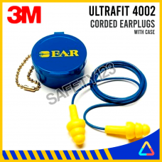 3M Ultrafit 4002 Corded Earplug with Case