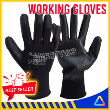 Hunter Gunter 1001 Black Working Gloves